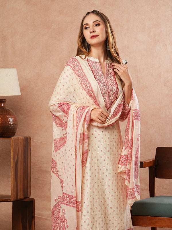 Ethnic Mirror Kurta Set-2